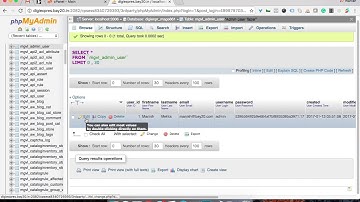 Magento Password Reset From Database