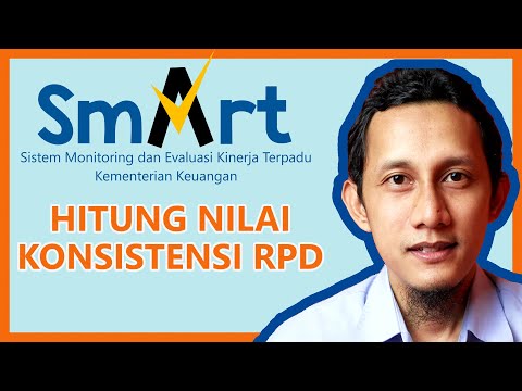 9. HITUNG NILAI KONSISTENSI RPD SMART KEMENKEU 2020