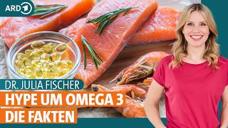 Omega 3 Fettsäuren: Wie sinnvoll sind Kapseln für die Ernährung? | Dr. Julia Fischer | ARD Gesund