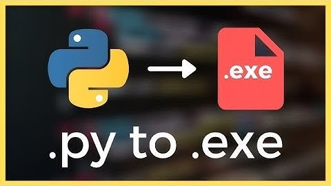 Как превратить ваш файл Python (.py) в .exe (учебное пособие 2025)