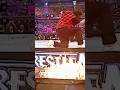 Edge Spears Mick Foley into a flaming table #edge#mickfoley#table#extreme#wrestlemania#wwe#omgmoment