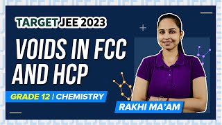 Tetrahedral and Octahedral Voids in FCC and HCP | The Solid State Class 12 Chemistry | JEE Main 2023