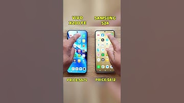 🚀 VIVO X200 FE vs SAMSUNG S24 Speed Test – Who’s the Real Beast?🔥