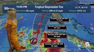 Tracking the tropics at 11 p.m. Aug. 26, 2027 at 11 p.m.