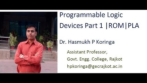 Programmable Logic Devices Part 1 | ROM | PLA