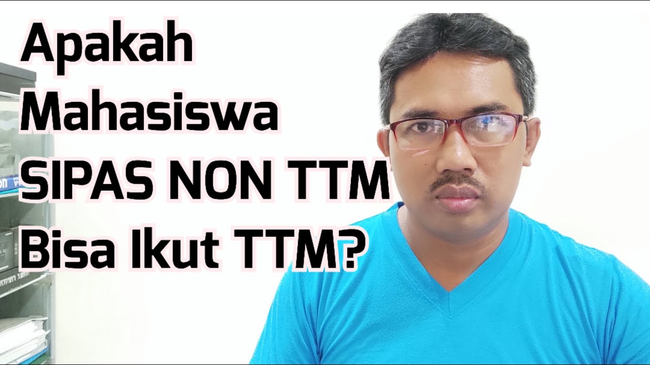 Apakah Mahasiswa Sipas Non TTM Bisa Ikut TTM? |Tutorial Tatap Muka UT
