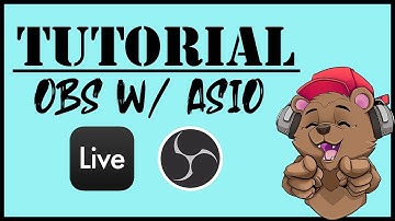 How to use ASIO and OBS with Ableton (DAW) [PART 1]