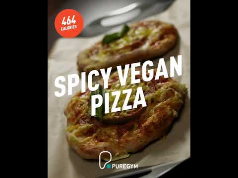 PureGym Recipes |  Spicy Vegan Pizza