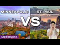 Minneapolis or st paul which is the better place to live