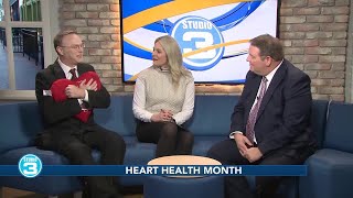 Brandon Butcher talks about recent heart health scare on Studio 3