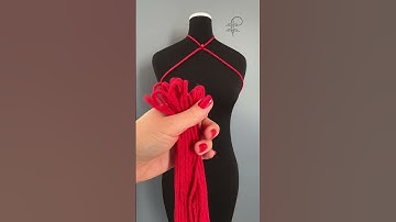 Macrame crop top #diy #handmade