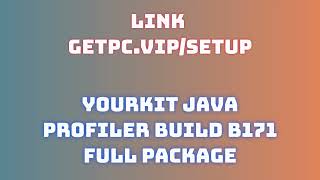 🔸YourKit Java Profiler Build b171🏈 HOW TO INSTALL 💻PC/LAPTOP [TUTORIAL 2024 no charge🏈]