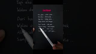 Dari Bawah  Ezharhanze  Lirik