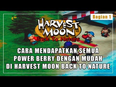 Cara Mudah Mendapatkan Semua Power Berry Harvest Moon Back To Nature [Bagian Pertama]