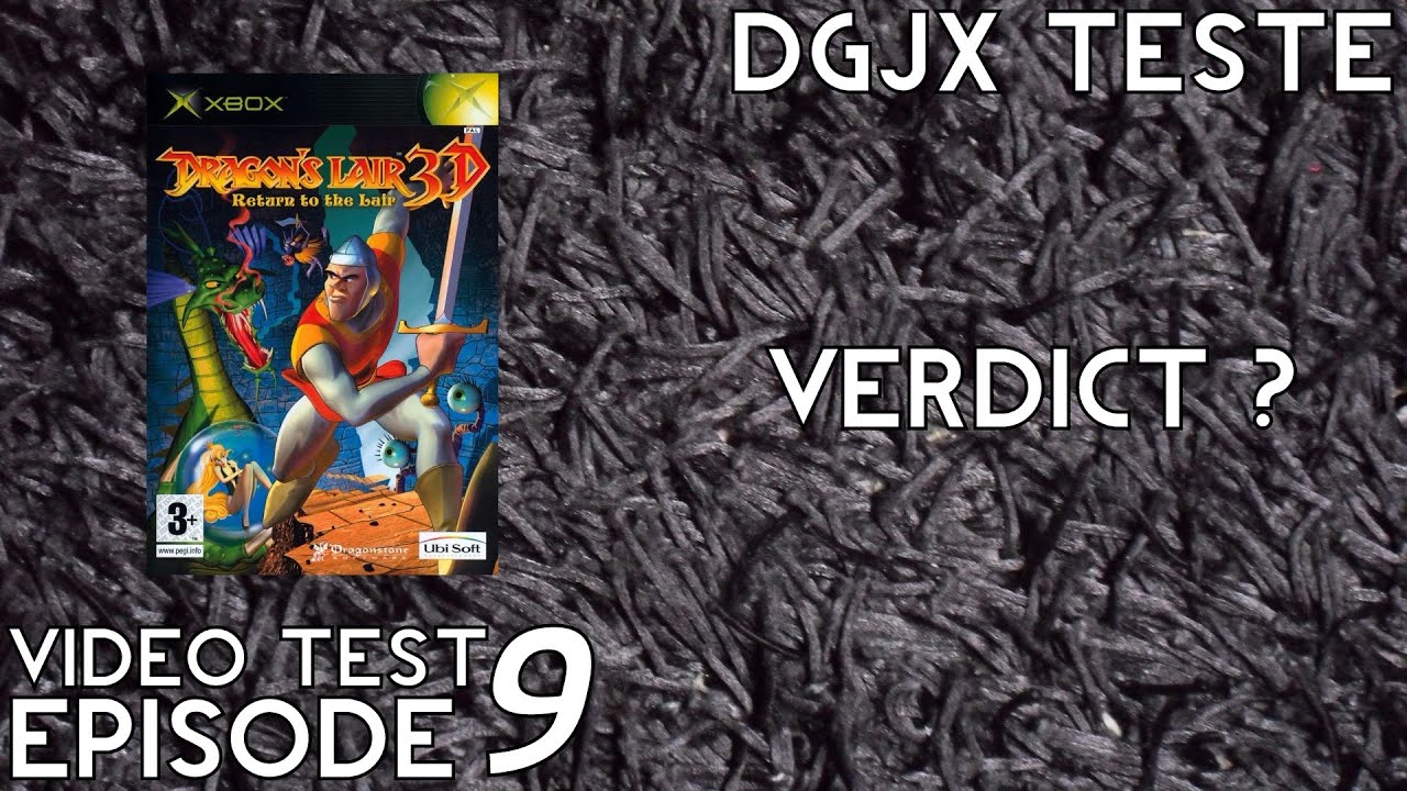 [VideoTest 009] DGJX passe Dragon's Lair 3D (Xbox) à la casserole