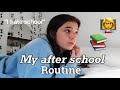After school routine realistic