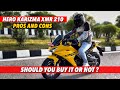 Hero karizma xmr 210 honest review  pros  cons