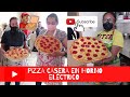 cómo preparar masa para pizza | pizza casera en horno eléctrico