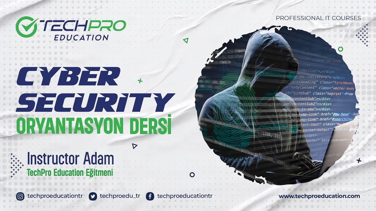 Cyber Security Orientation Introduction TR - YouTube