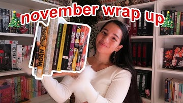 All The Books I Read in November 📚🍁 Monthly Wrap Up *bookmas day 6*