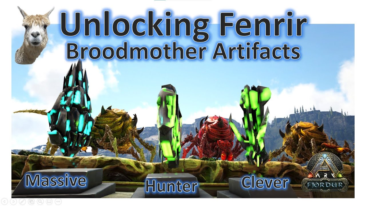 ARK : Retrieving the Broodmother Artifacts on Fjordur - Clever, Hunter & Massive - Official PS4 PVE