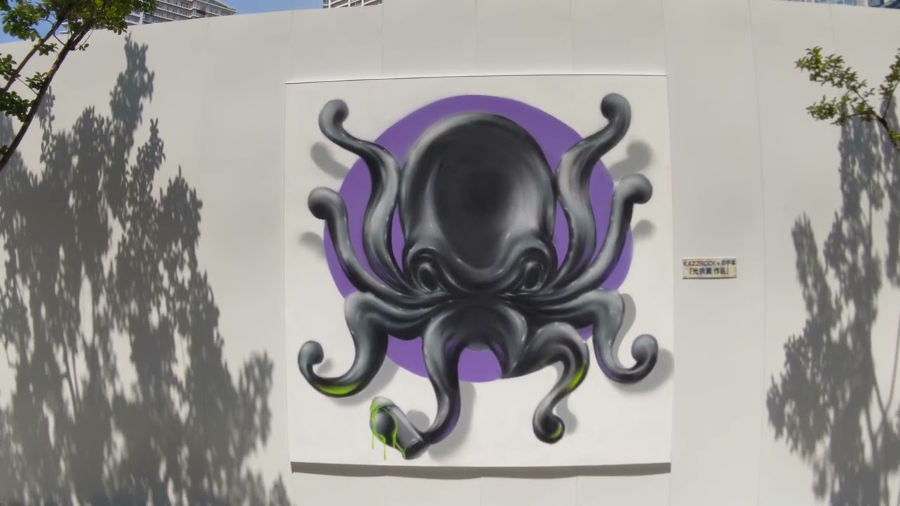 プレバトスプレーアート第6弾🖼️KAZZROCK作品🖼️光宗 薫お手本🖼️