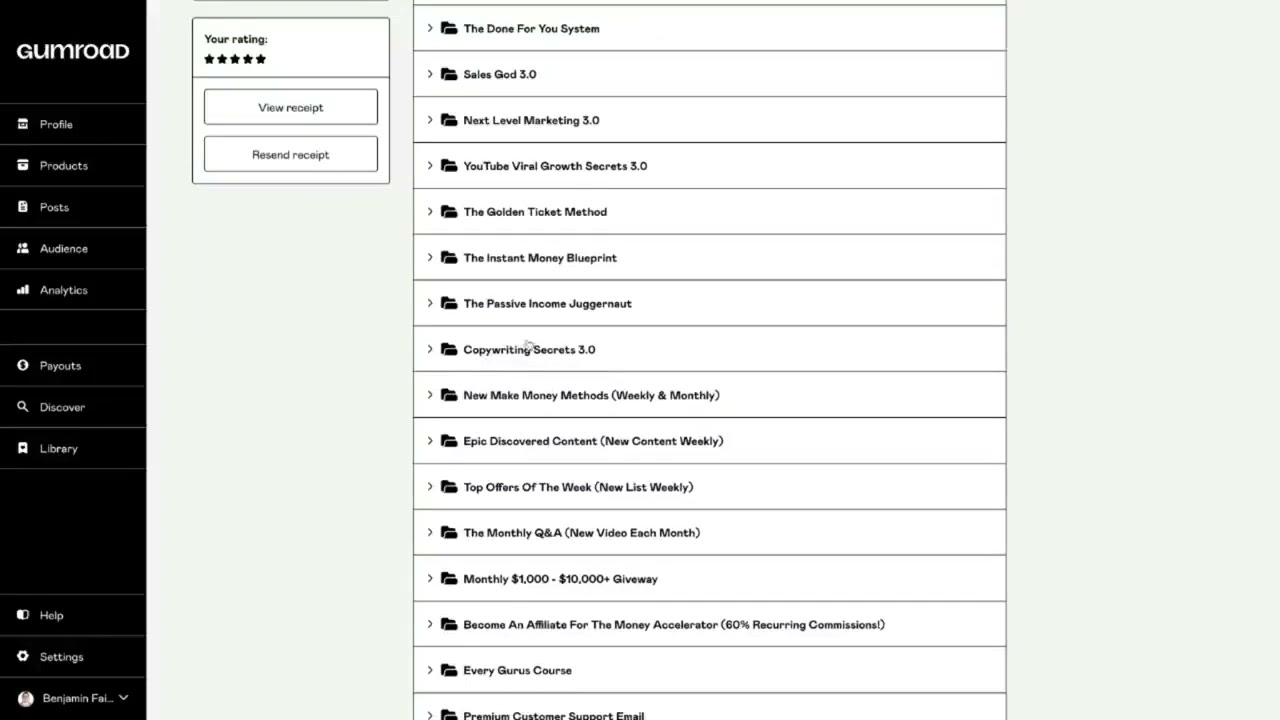 The Money Accelerator presentation by Benjamin Fairbourne