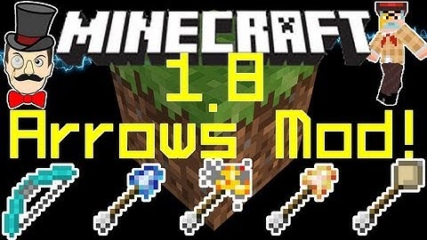 Minecraft Mods - TNT ARROWS Mod! Shoot Fire, Ice & Eggs Too!