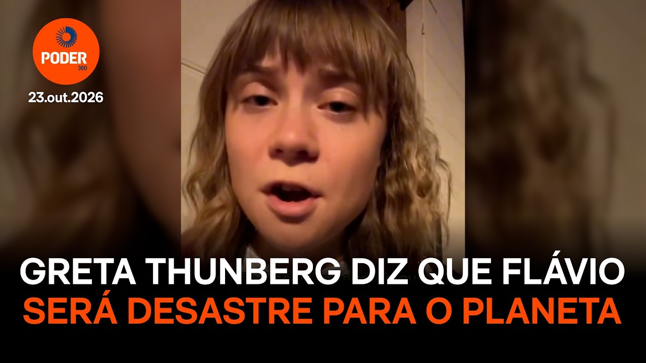 Greta Thunberg diz que Bolsonaro será desastre para o planeta