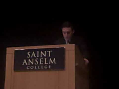 Justin Colella Saint Anselm President Speech