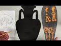 Scratchboard Greek Inspired Vases