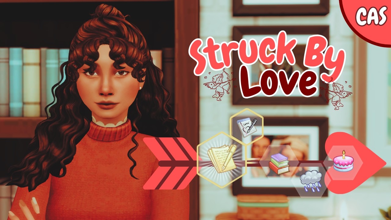 Valentine's Day Special - Creating My Founder ❤️ The Sims 4 - Struck By Love Legacy ❤️