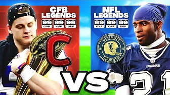 College vs. NFL, But It's Madden 25