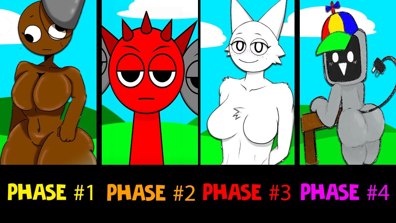 Incredibox Sprunki Mix: Phase 1 VS Phase 2 VS Phase 3