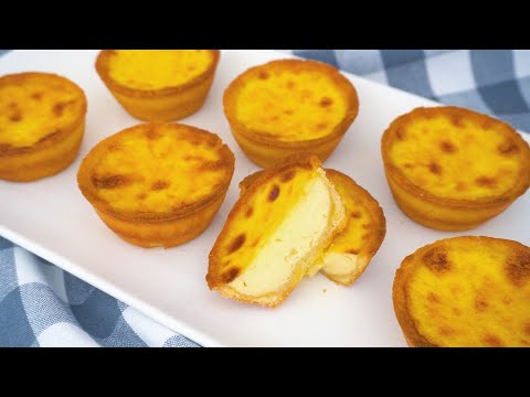 에그타르트 만들기 w. 쿠키 식감 타르트지｜Egg Tart Recipe