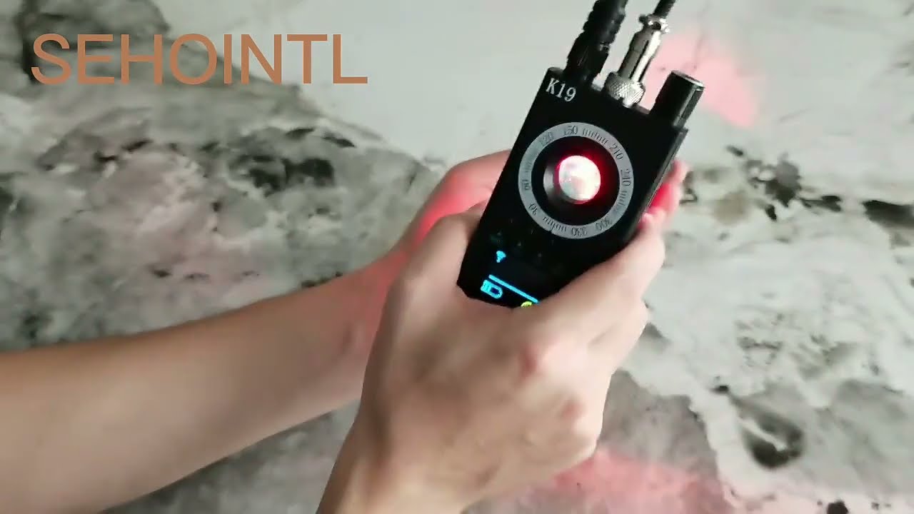 K18 Anti spy Hidden Camera Detector RF Signal GPS Audio Finder Tracker Scanner