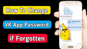 vk app ka password kaise change kare |how to change vk password if forgotten |vk app password change