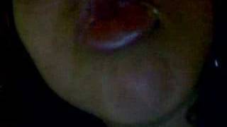 Applying Lip Gloss...