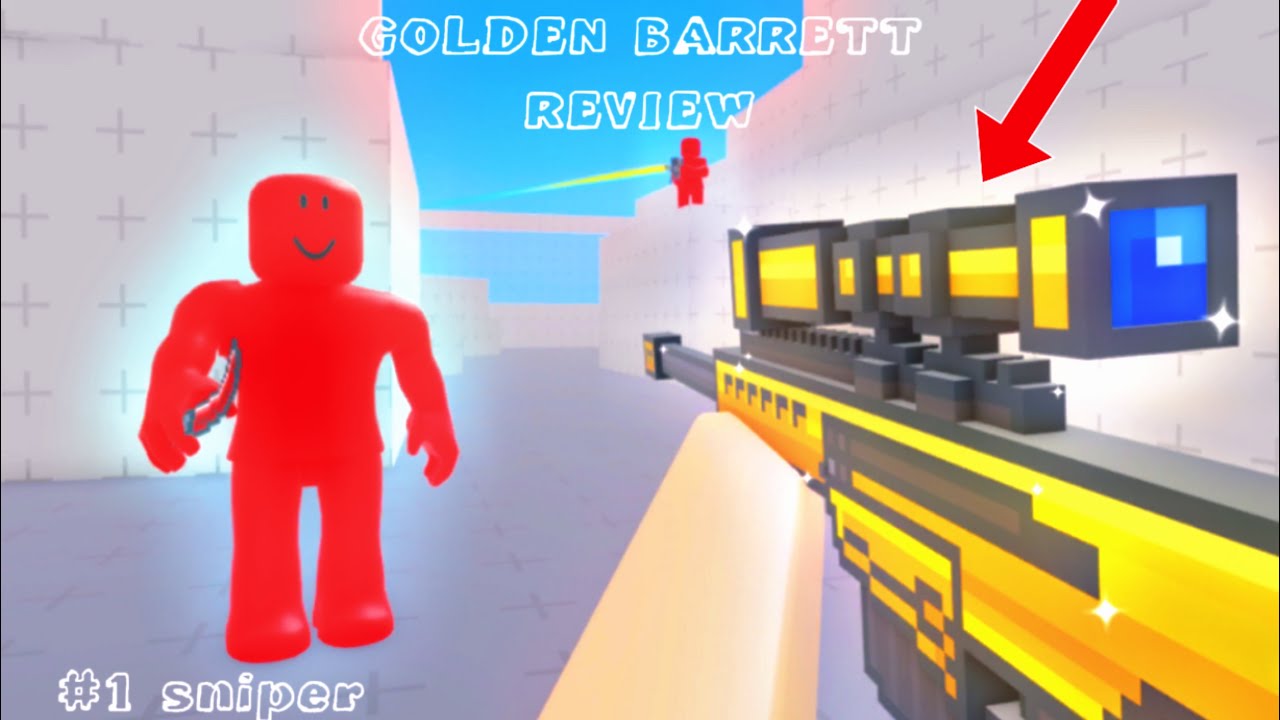 GOLD BARRET REVIEW! (Current #1 sniper in the game) Snipe Or Die.