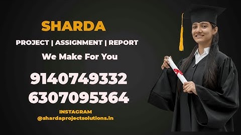 SHARDA UNIVERSITY PPT & THESIS | DISSERTATION | RESEARCH PAPER | INTERNSHIP REPORTS | MBA PROJECT |