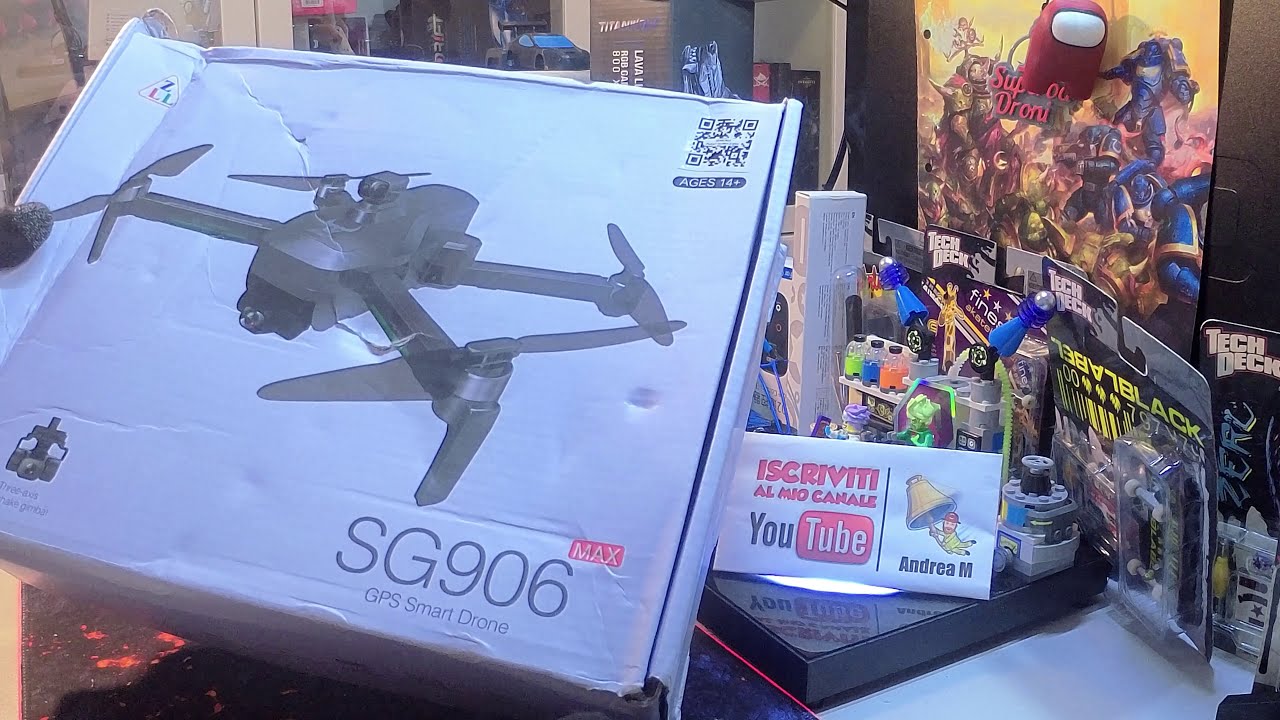 ZLL SG906MAX , IL PRIMO DRONE LOW COST CON SENSORE ANTI-COLLISIONE,  ANTEPRIMA! - YouTube