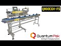 Q800GV-FS Bag Sealer with automated Gas Flush/Vacuum and heavy-duty conveyor with Finger System