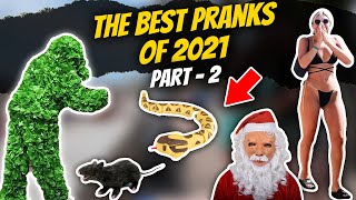 The Best Pranks of 2021 ( part 02) | Compilation Best Scares | Bushman Prank | Kimoo Pranks