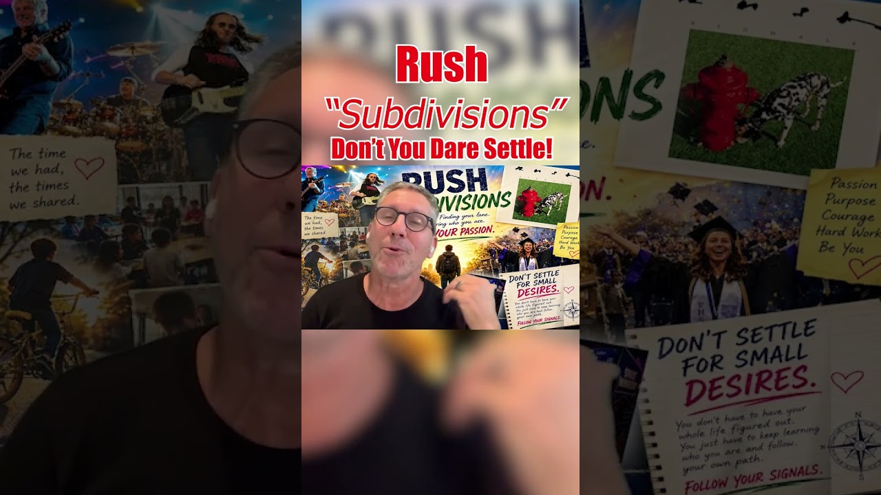 Watch Gen X Reacts and Relates I Rush Subdivisions I Don't You Ever Settle! on YouTube Watch Gen X Reacts and Relates I Rush Subdivisions I Don't You Ever Settle! on YouTube