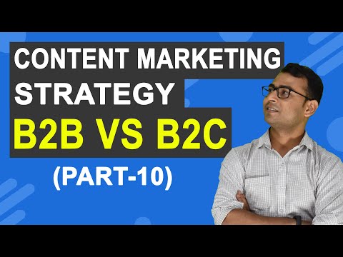 Content Marketing Course | B2B v/s B2C Content Marketing Strategy | (Part -10)