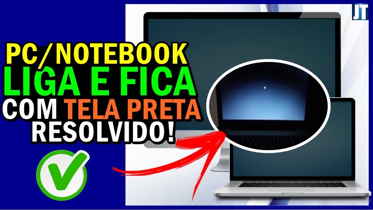 PC ou NOTEBOOK NÃO LIGA ou fica com TELA PRETA? Aprenda a RESOLVER ...