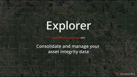 Dynamic Risk Explorer - Upstream Solution