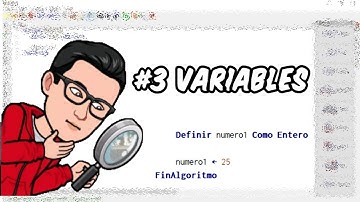 Curso de Pseudocódigo desde Cero | #3 Variables