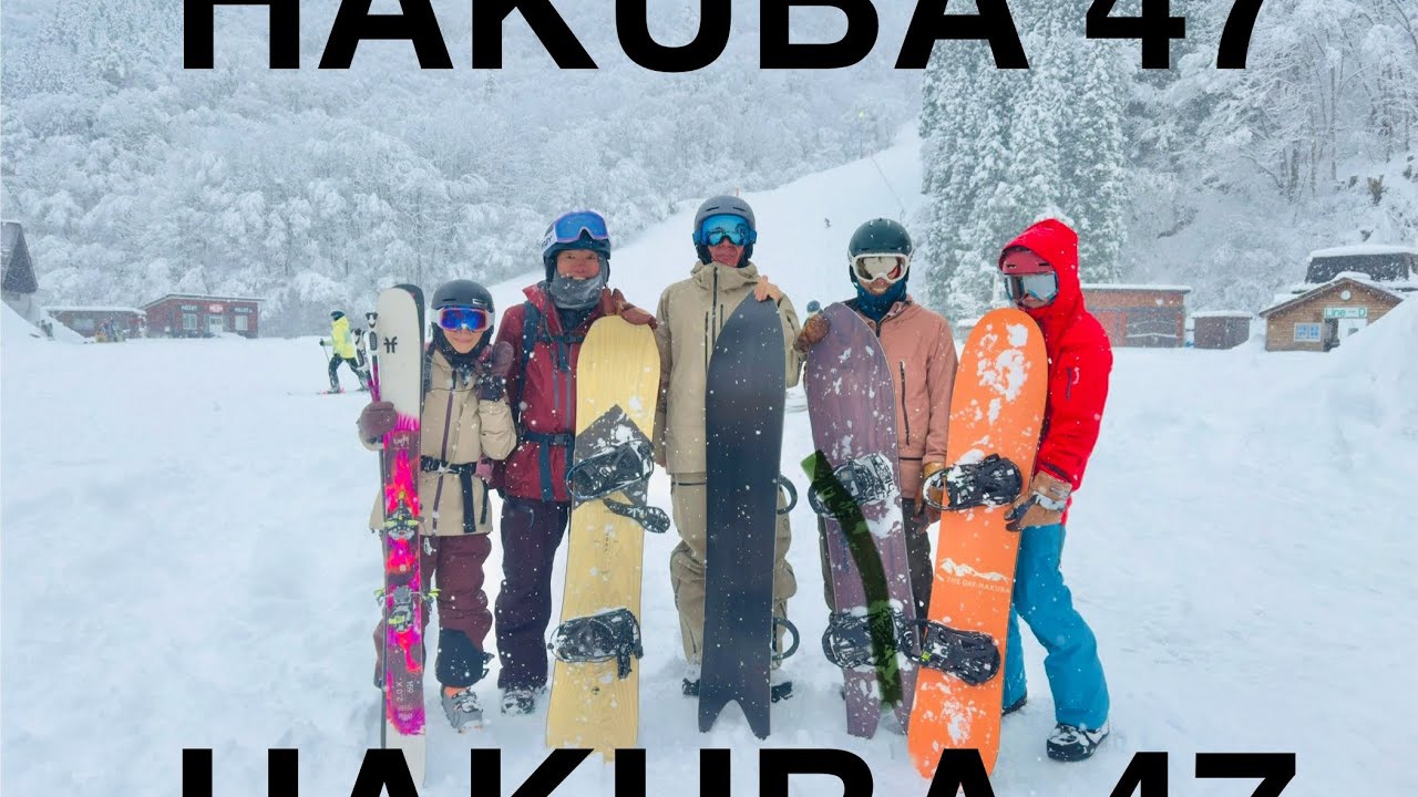 2024年12月7日HAKUBA47 全面オープン初日に滑ってきました！ - YouTube