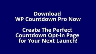 WP Countdown Pro Plugin | Developer License | Best Wordpress Countdown Plugin